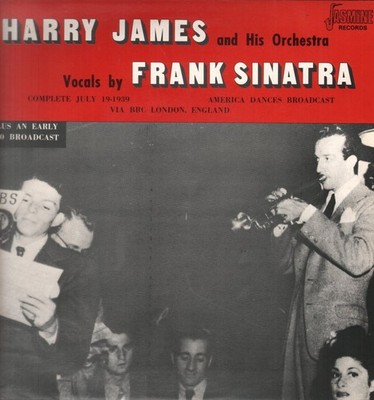 Harry James and His Orchestra Self-Titled LP vinyl UK Jasmine 1978 mono reissue