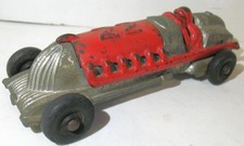 Hubley 22 Cast Iron  Cast Aluminum Speedster Open Cockpit Race Car 1930s 2330