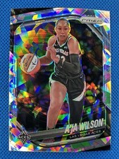 2025 #76 A'Ja Wilson Panini Prizm WNBA Ice Prizm Aces