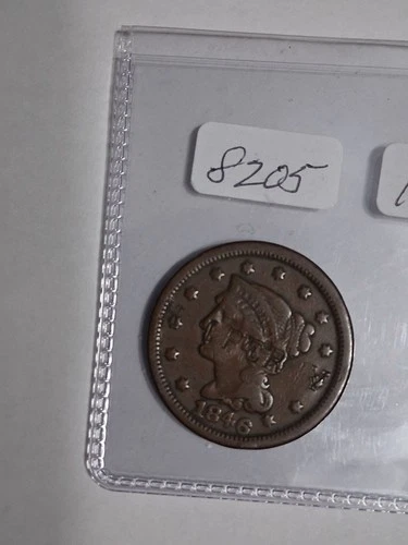 1846-P Large Cent — photo from the most recent tracked eBay sale