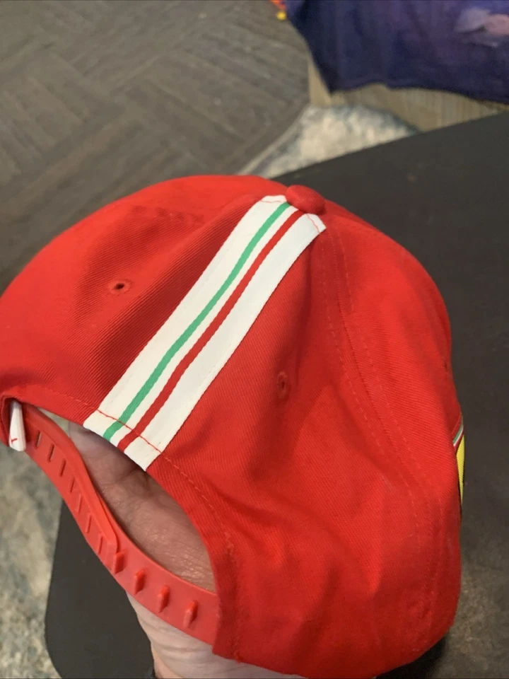 PUMA Scuderia Ferrari F1 Sebastian Vettel #5 Red Hat Snapback Formula 1 Cap - Image 4 of 4