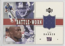 2002 Upper Deck Battle Worn Tiki Barber #BW-TB