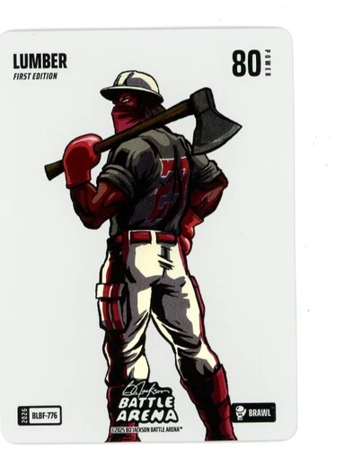 2026 Bo Jackson Battle Arena Lumber Blizzard Battlefoil JAMES BRAWL #BLBF-776