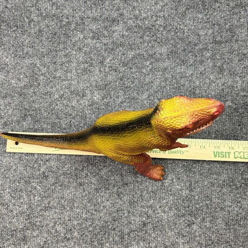 Dor Mei Dinosaur Figure T-Rex Tyrannosaurus Rex 11" Hong Kong Vintage 1980s - Picture 15 of 15