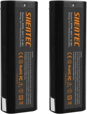 Shentec 2-Pack 4000mAh 6V Battery Compatible with Paslode 404717 B20544E 404400