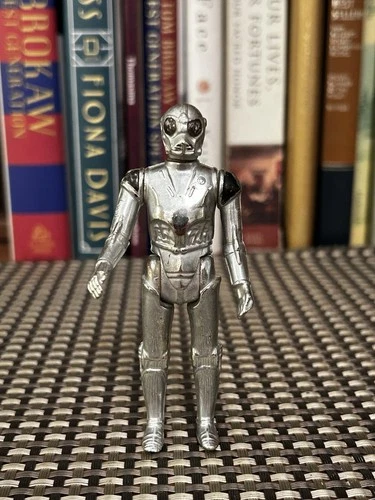 Vintage 1978 Kenner Star Wars Death Star Droid Action Figure  See Pics