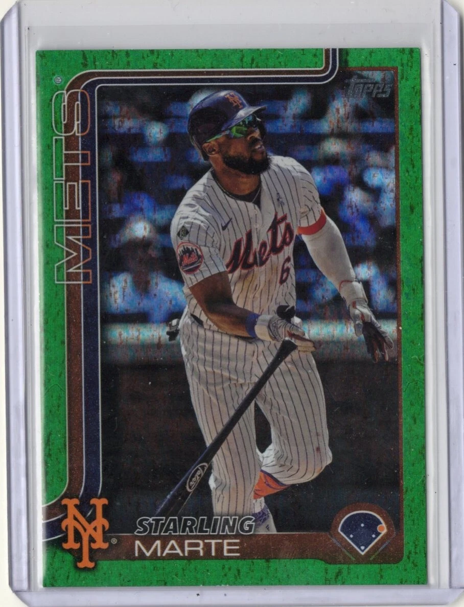2025 Topps Series 1 - Starling Marte #173 Green Holo Foil /99