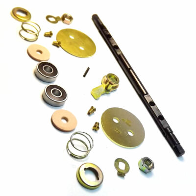 パーツ WEBER45 DCOE9 Throttle Spindle Shaft early WEBER 45 DCOE complete set
