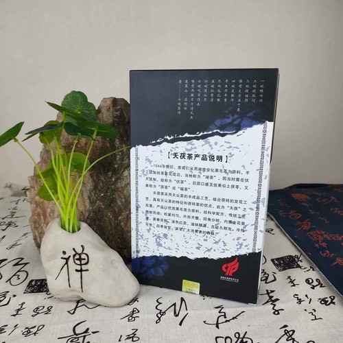 BAISHAXI Tian Fu Cha Anhua Golden Flowers Fucha Dark Tea 1000g Brick Fu Zhuan - Bild 3 von 8