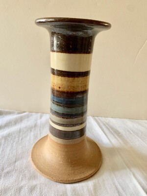 Retro Pottery Vase by E-K Heerwagen 1979 Mid Century Danmark