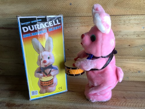 DURACELL DRUMMING BUNNY IN ORIGINAL BOX - RETRO ELECTRONICS - Picture 9 of 11