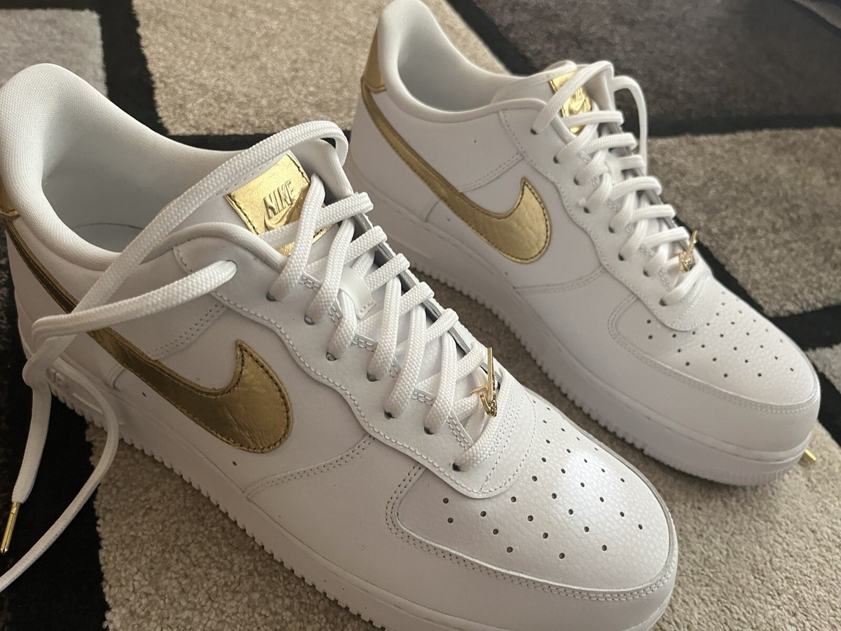 Nike Air Force 1 ゴールド Nike Air Force 1 '07 LV8 Metallic Gold Men's 13 | eBay