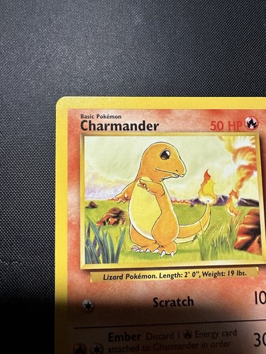 Charmander 46/102 Base Set - Common - Pokemon Card TCG - WOTC Near Mint - Picture 5 of 10