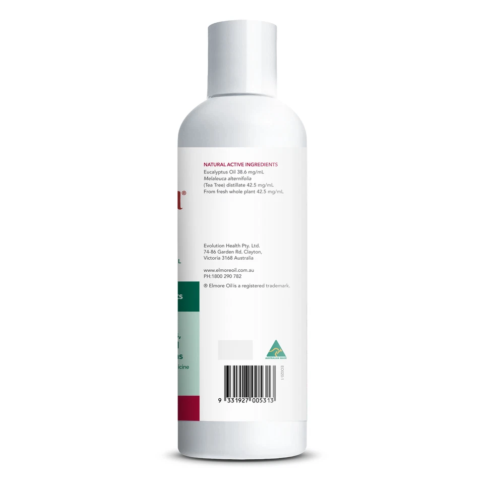 3 X Elmore Oil Original 200 ml each Australian Made Oil Bottles ( Not Heat ) - image 4 of 4