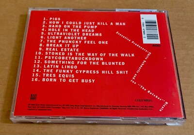 CD Cypress Hill - 1991 Self-Titled Album - 16 Tracks [PA] - The