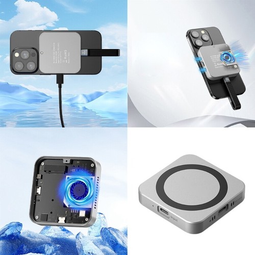 M.2 NVME External Hard Disk Case USB 3.1 10Gbps PD100W With Fan - Photo 2/8