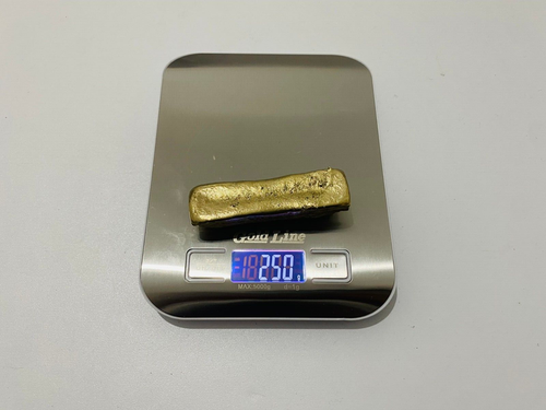250 Grams Scrap Gold Bar For Gold Recovery Melted Different Computer Coins Pins - Foto 8 di 13