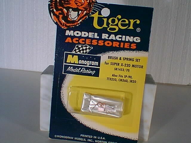 Slot Car Spring Kit 1/24 Monogram #SR1452 slot car X-220 brush/spring set NewOldStock ...