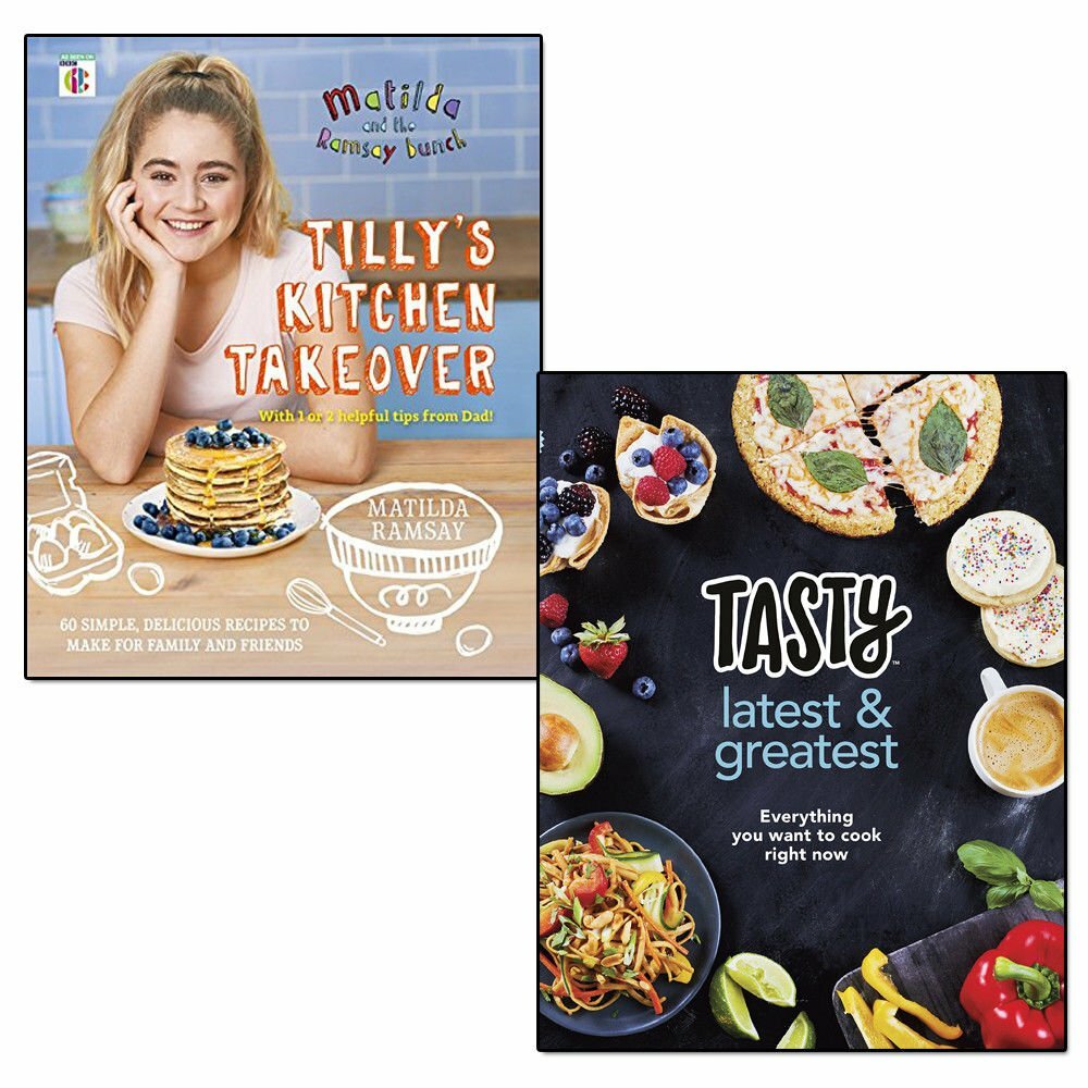 Matilda, Ramsay Bunch Tasty Latest and Greatest 2 Books Collection Set NEW