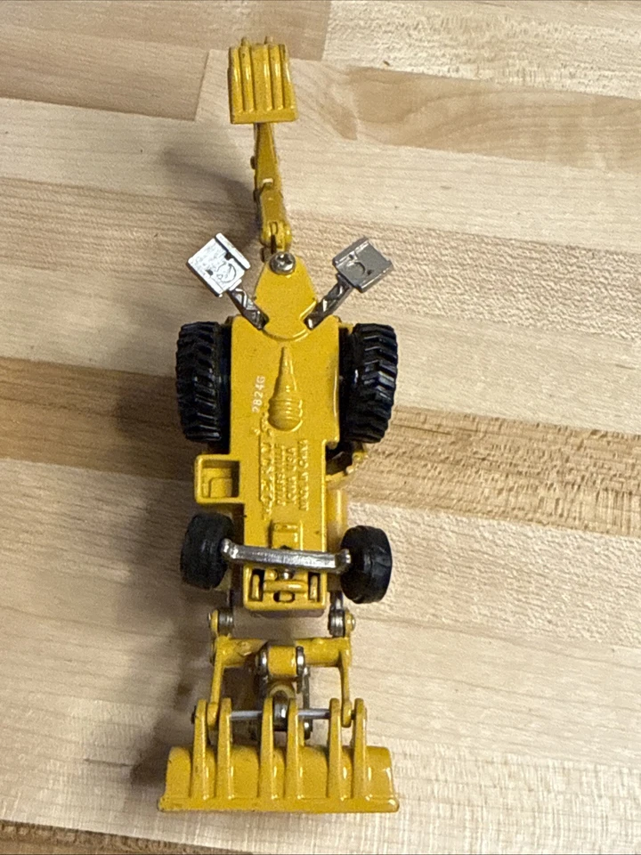 Vintage Ertl John Deere 310D 1/64 Diecast Backhoe Loader - Image 4 of 4