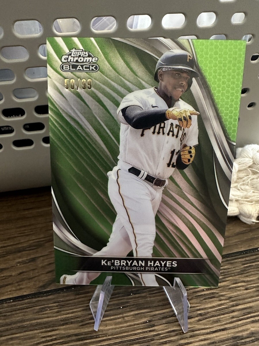 2024 Topps Chrome Black - Ke'Bryan Hayes #21 Green Refractor /99