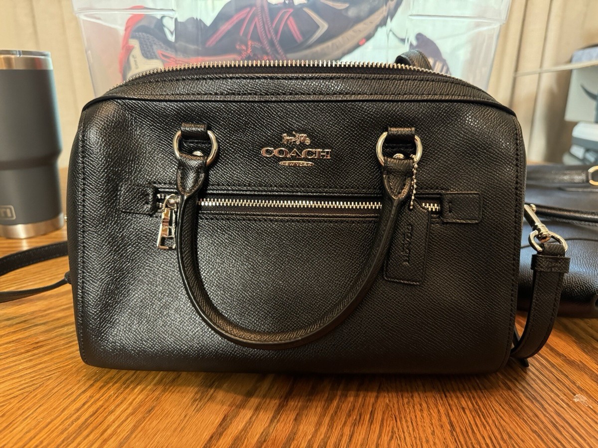 COACH★Rowan Satchel 2way ★F83607/ F79946 (追跡付き) Coach F79946 Rowan Satchel IN Black | eBay