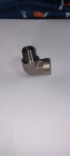 Parker 3/8 CD-SS Stainless Steel Street Elbow 90°