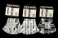 Ohiopyle Prints Set of 3 Coopersville High School Broncos 2 Layer Face Masks