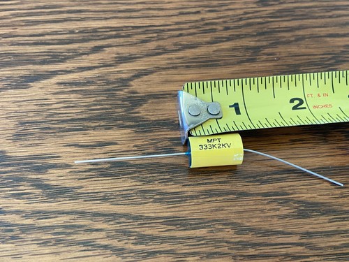 New 2000v MPT Axial Film Capacitor 2kv .005 .01 .022 .033 .047 .05 .1 .15 .22 uf - Picture 28 of 77