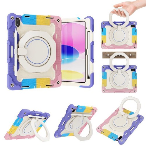 For Apple iPad 10th Generation 10.9 Shockproof Case 360 Rotating Cover Rugged - Picture 2 of 25