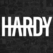 Michael HARDY Country Rock Artist Singer Logo Die Cut Vinyl Decal Sticker