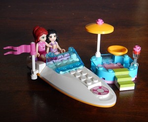 lego friends olivia's speedboat