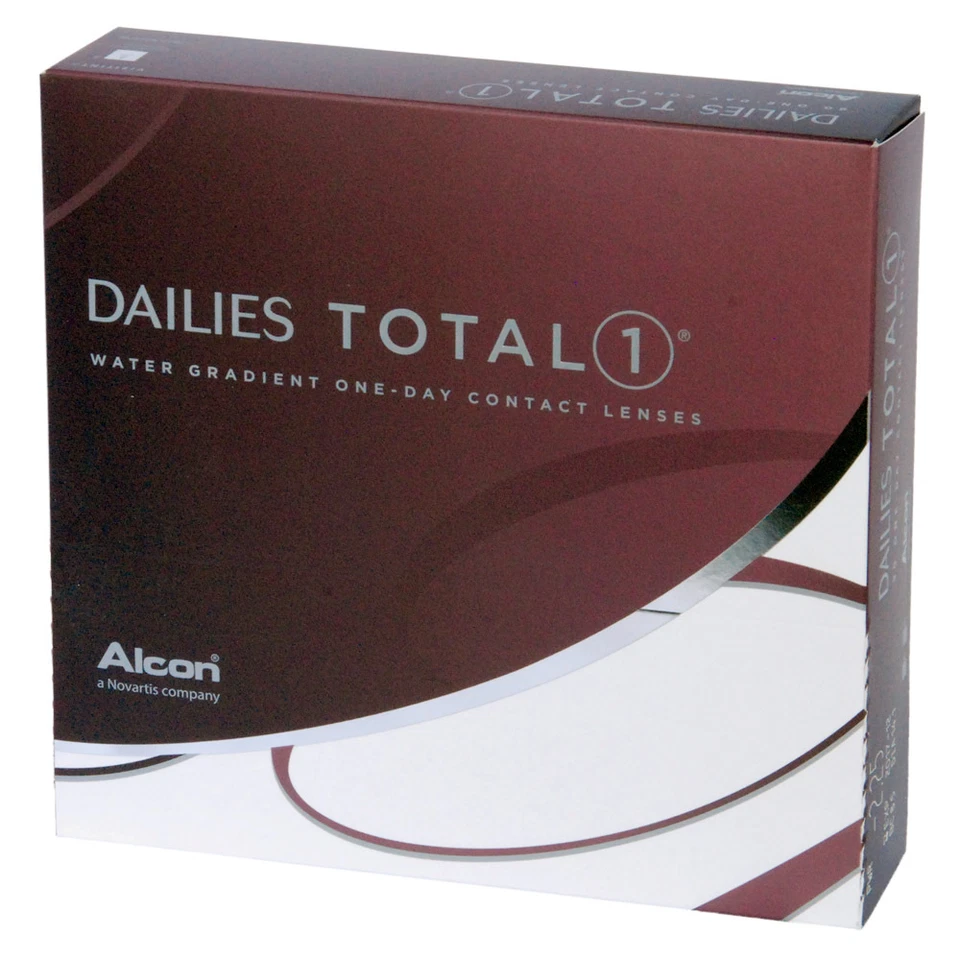 Dailies TOTAL 1 90er Box - Tageslinsen - weiche Kontaktlinsen