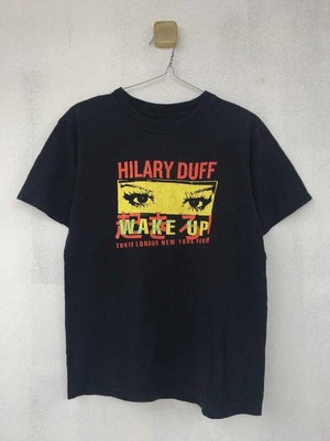 ~HOT!~ Vintage Hilary Duff Wake up Song Album Most Wanted T-Shirt, Sizes S-5XL.