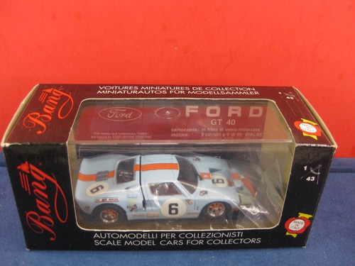 1:43 BANG FORD GT40 1969 #6 Ickx/ Winner Le Mans 1969 Neu & OVP - Bild 3 von 4