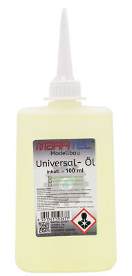 Marfitec Modellbau Universal Öl 100 ml - Trapezflasche Modellbau - Hobby