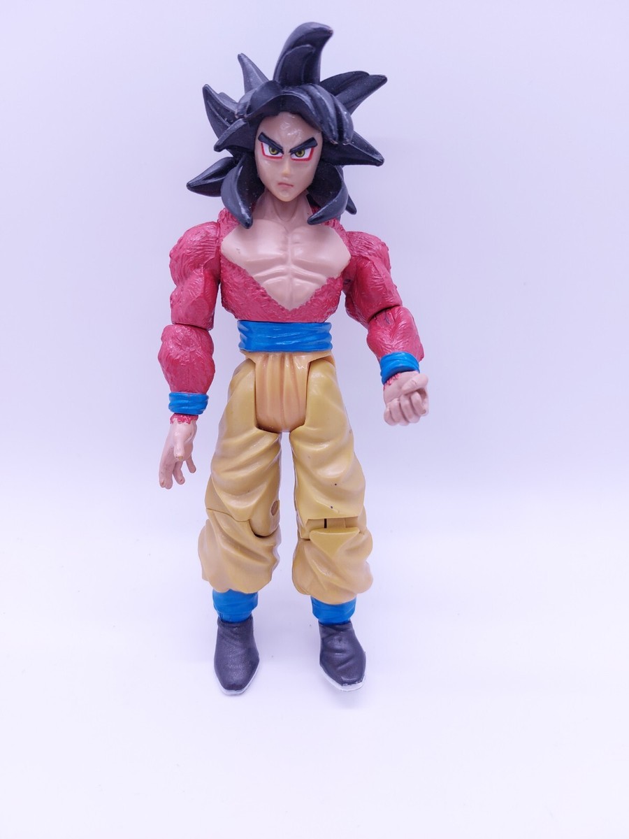 JAKKS Pacific DRAGONBALL /ドラゴンボール フィギュア Dragon Ball Z DBZ GT 2004 JAKKS Super Saiyan 4 SS4 Goku Action