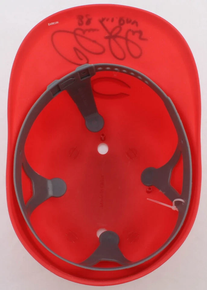 CHRIS SABO AUTOGRAPHED FULL SIZE BATTING HELMET CINCINNATI REDS '88 ROY" INSCRIB - Image 4 of 4
