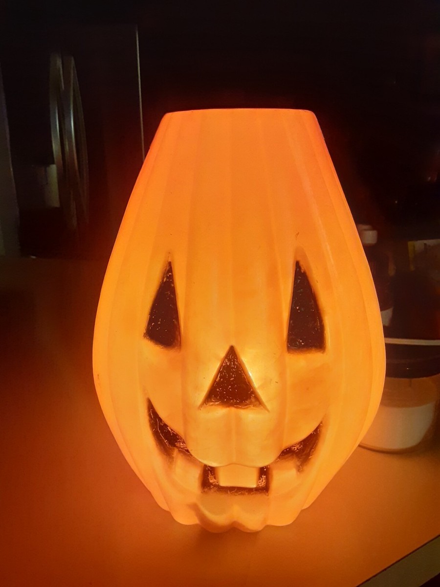 Vintage Bayshore Teardrop Pumpkin Jack-O-Lantern Halloween Vintage Bayshore Teardrop Pumpkin Jack-O-Lantern Halloween