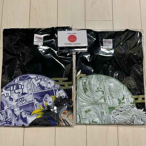 Demon Slayer Jump Limited T-Shirt Shinazugawa Sanemi Genya Brother SizeL Set New - Picture 2 of 12