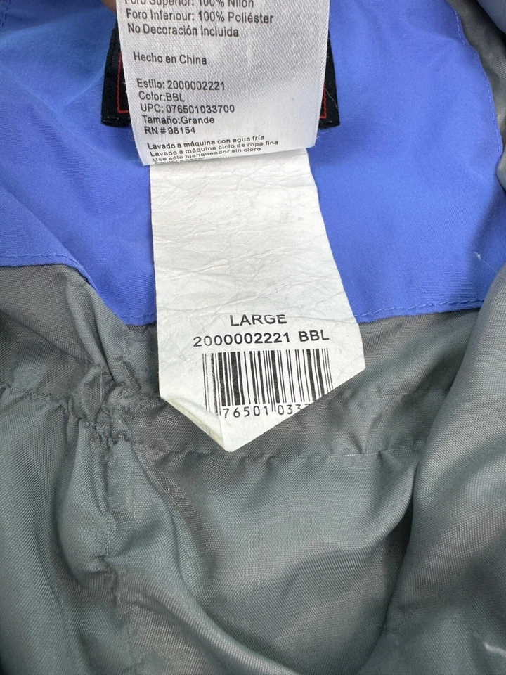 Chaqueta Stearns para mujer grande ropa seca con capucha cremallera completa rompevientos nailon abrigo de lluvia Foto 4 de 4