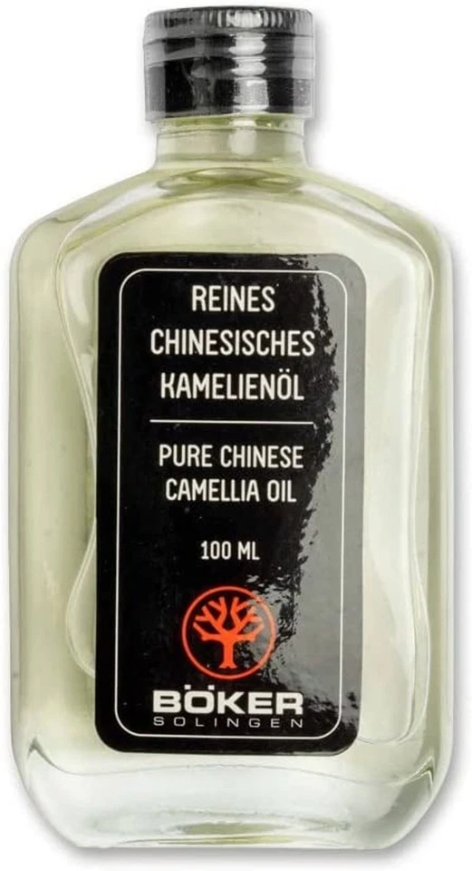 Böker Kamelienöl Korrosionsschutz Kohlenstoffstahl 100 ml Messerpflege Klinge - Bild 1 von 4