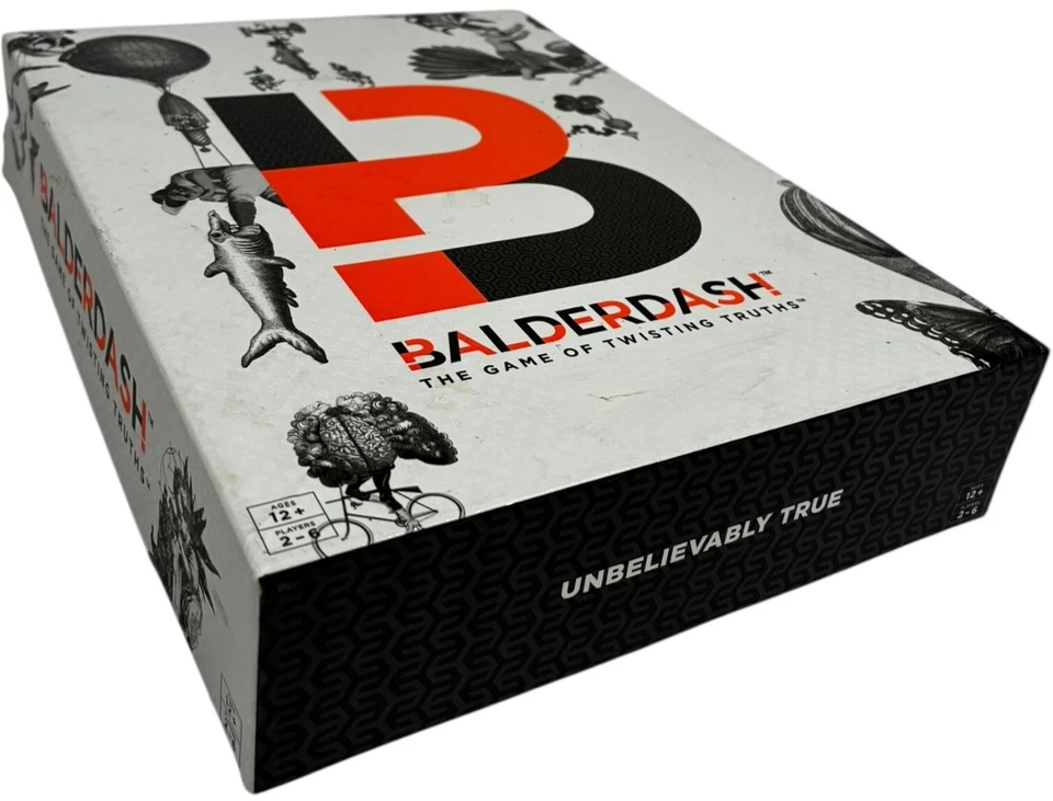 Balderdash - The Game of Twisting Truths by Mattel Games 2016 Edition, Complete - Image 2 of 4