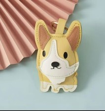 Corgi Faux Leather Key Chain. NEW  Quality Piece 