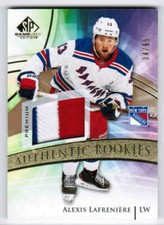 20/21 2020 SP GAME USED ALEXIS LAFRENIERE 150 AUTHENTIC ROOKIES RC PATCH GOLD 65