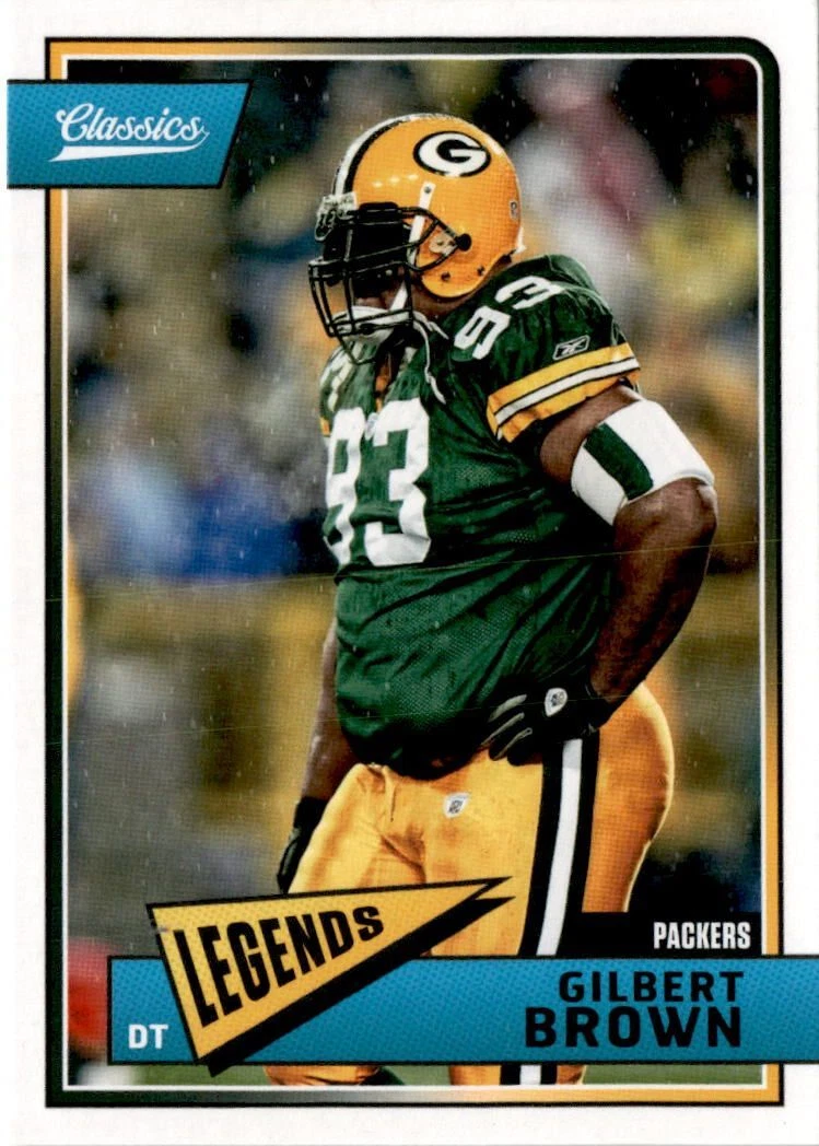 Gilbert Brown trading card