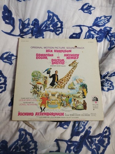 Doctor Dolittle Original Motion Picture Soundtrack Vinyl LP wow 1967 Record