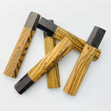 105MM long Golden Wood Grips Japanese Style Chef Cutter Octagonal Wooden Handle