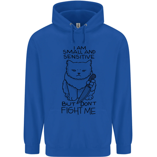 Cat Dont Fight Me Funny Childrens Kids Hoodie - Picture 30 of 68