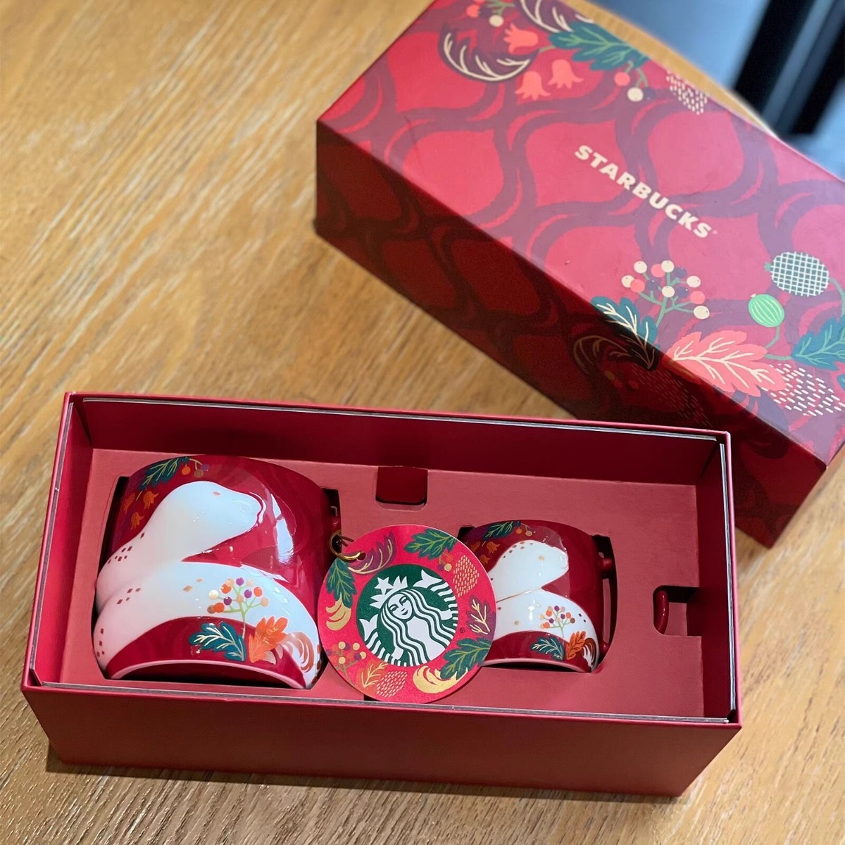 2025 China Starbucks Year Of Snake 3oz/12oz Dragon Zodiac Relief